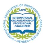Miembro de IAPO, International Association of Professional Organizers